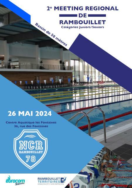 2ème Meeting Régional de Rambouillet - 50 m le 26 mai 2024