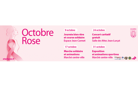 Octobre rose Etampes